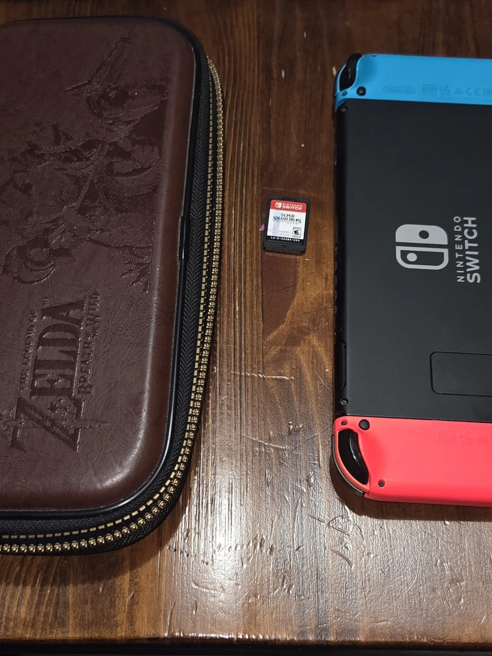Nintendo Switch with Blue Left and Red Right Joy‑Con